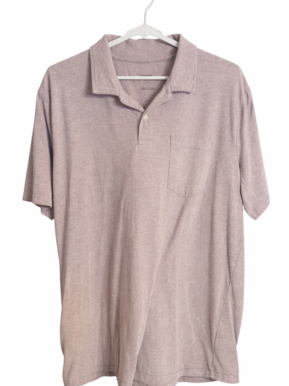 Goodfellow & Co Dusty Rose Short Sleeve Polo